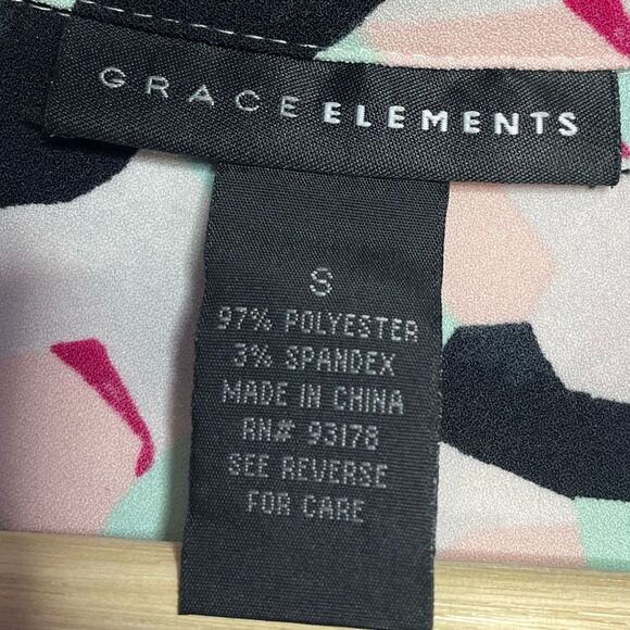 Grace Elements Long Sleeve Shirt Dress Small- New With Tags - Picture 3 of 5